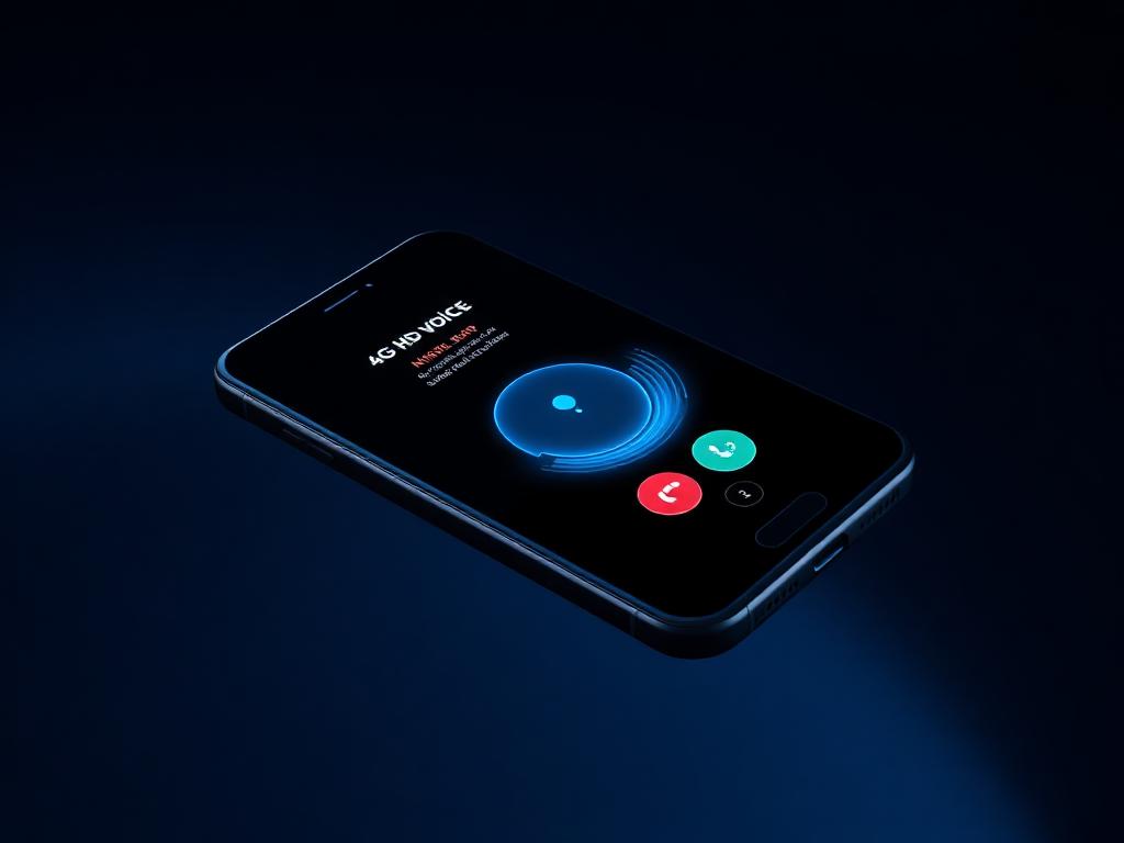 Smartphone with HD 4G VoLTE call